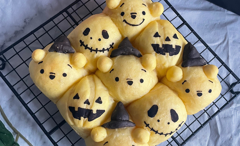 黄色いクマのハロウィンちぎりパン☆軽食付き』 (2026年10月18日