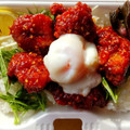 ♪　ヤンニョムチキン　温玉　♪