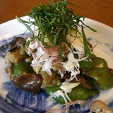 ピーマンと茄子の味噌炒め