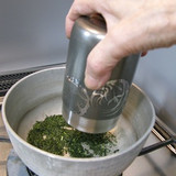 金属製の茶筒の使い始めに