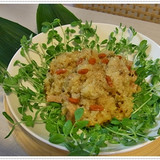 豚肉とザーサイの簡単中華おこわ