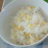 とうもろこしご飯