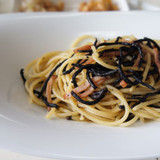 ◆ひじきとベーコンの和風パスタ◆