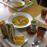 きんぴらサンドイッチ・胡麻タルタル