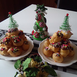 ★X'mas　プチシューツリーcake★