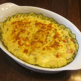 旨っカレー米と、シーフード・ズッキーニのドリア