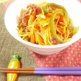 人参とコンビーフの炒め物