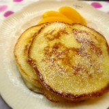 「ＢＰ控えめな米粉の卵白パンケーキ」