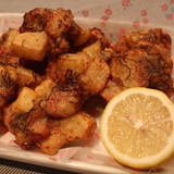 もずく衣のげんこつ唐揚げ