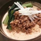 濃久里夢を使用した豆乳坦々麺
