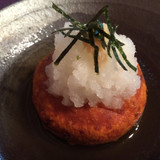 かぼちゃ餅の揚げだし