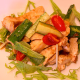 鶏肉の中華風マリネサラダ