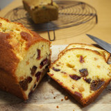 洋酒漬けドライフルーツのパウンドケーキ