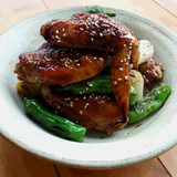 鶏手羽先の甘酢焼き鳥