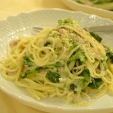 ♪15分で簡単＆春を満喫～！★菜の花のパスタ★♪