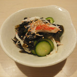 鳴門わかめと胡瓜の酢の物