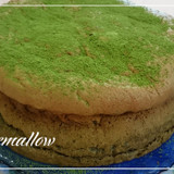 簡単、混ぜるだけで2種類の抹茶ケーキ