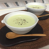 夏にピッタリ☆枝豆の冷製ポタージュ