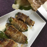 チーズたっぷり肉ピーマン