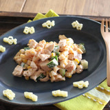 パスタと野菜のコロコロサラダ