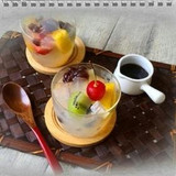 生フルーツあんみつ