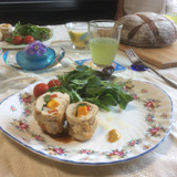 野菜の鶏肉ロール