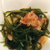 刻み昆布炒め