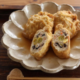 しょうがみりんで巾着煮