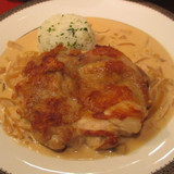 チキンステーキ・照り焼きクリームソース