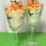 しょうがみりんを使ったグラス寿司