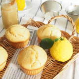 しょうがみりんで作る米粉入り柚子マフィン