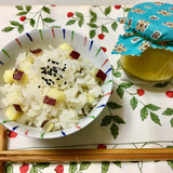 生姜みりんdeさつまいもご飯