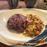 黒米ジンジャー味噌ライス