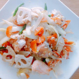 万能塩だれで炒め物＆お味噌汁