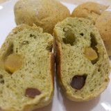 玄米茶入り豆パン