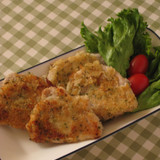 豚肉のハーブパン粉焼き