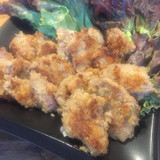 ﾊｲﾗｲﾌﾎﾟｰｸ・ガーリックﾁｰｽﾞパン粉焼き