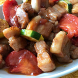 豚バラ肉のデリシャス照り焼き