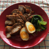 フライパンで煮豚