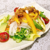 アボカドと夏野菜のサラダ