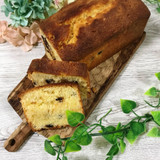 チョコとアーモンドのパウンドケーキ