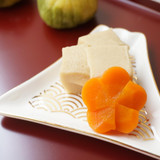梅人参と高野豆腐の含め煮