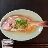 ココロを癒す　真鯛の柚子の香蒸し