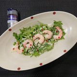 Insalata・春菊とえびのシーザーサラダ