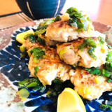 ご飯が 進む！ 塩ネギダレ の とりつくね