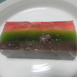 和ケーキ・三色寒天よせ