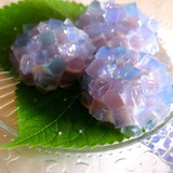 紫陽花の和スイーツ