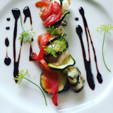 バイエルディ・魚と夏野菜のオーブン焼き