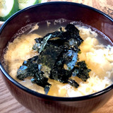 ふわふわ卵のかき玉汁