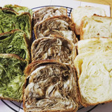 抹茶デニッシュ食パン